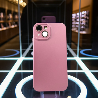 Cover colorata Iphone 15 rosa - MOKO