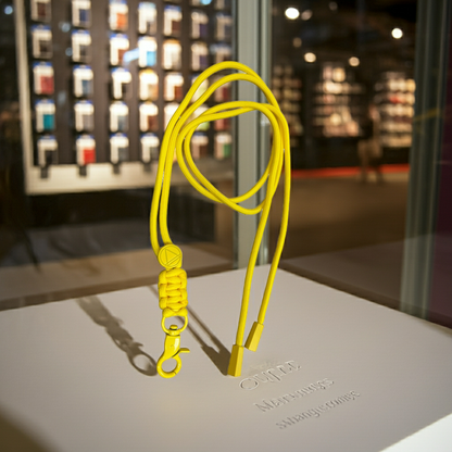 Cordino per smartphone giallo con linguetta larga - MOKO