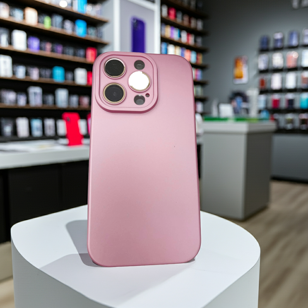 Cover iPhone 15 Pro Max rosa - Protezione elegante e colorata - MOKO