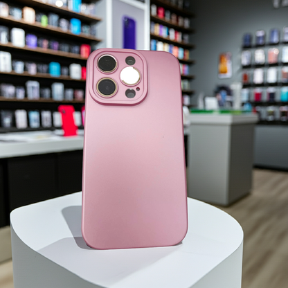 Cover iPhone 15 Pro Max rosa - Protezione elegante e colorata - MOKO