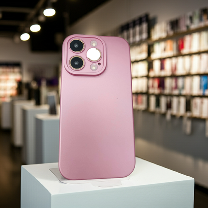 Cover iPhone 15 Pro Max rosa - Protezione elegante e colorata - MOKO