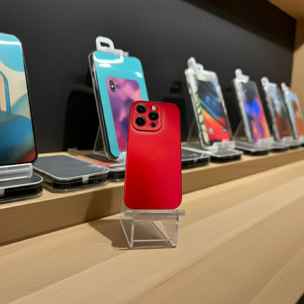 Cover colorata Iphone 14 Pro- rosso - MOKO