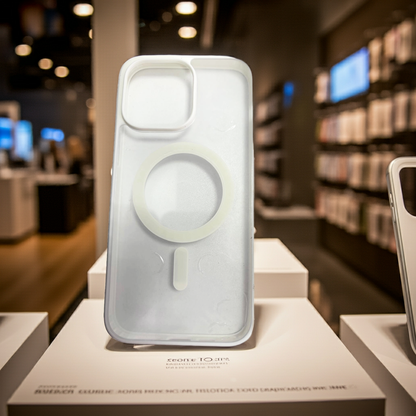 Cover trasparente iPhone 14 Pro Max MagSafe - Bianco - MOKO