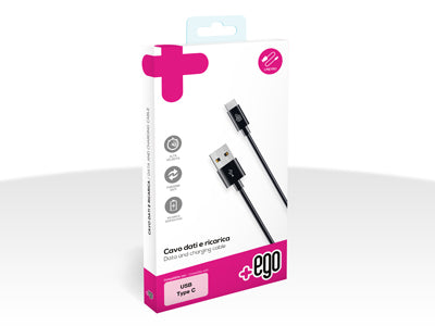 Cavo ricarica usb type c nero 1 metro - MOKO-prodotto-categoria