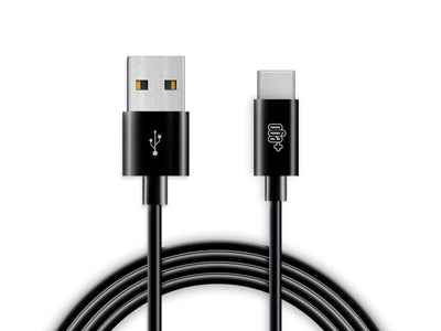 Cavo ricarica nero usb- type c nero - MOKO