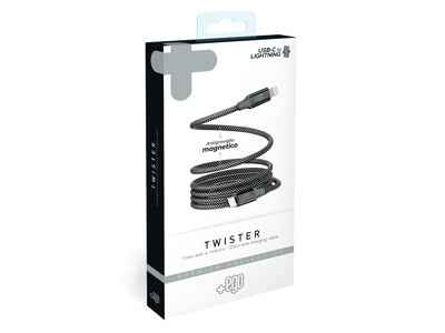 Cavo di ricarica lightning antipiega e antigroviglio per un utilizzo senza stress - MOKO