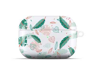 Custodia TPU Airpods Pro Tropic Jungle - Custodia Auricolari Tropic Jungle - MOKO