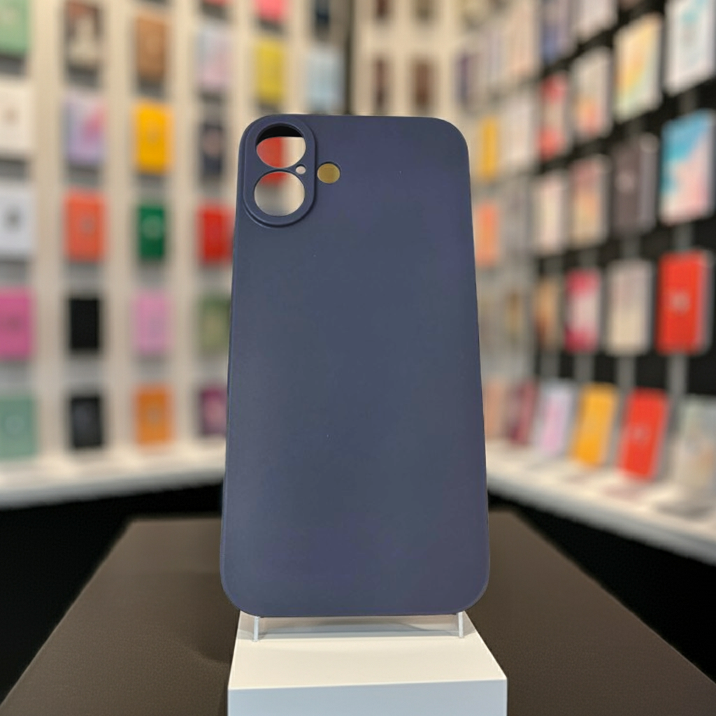 Cover iPhone 16 Plus blu scuro - Protezione elegante e resistente - MOKO