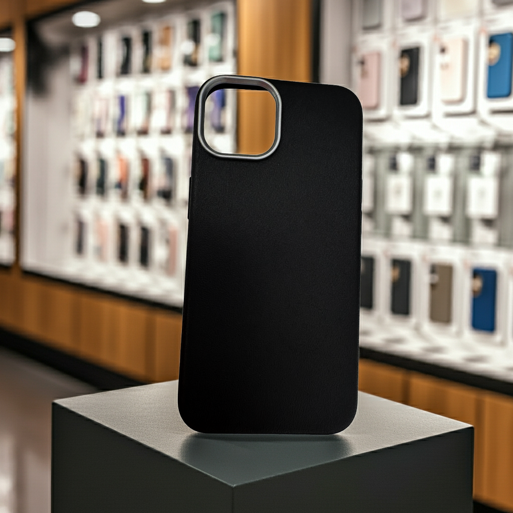 Cover iPhone 13-14 nera - Protezione elegante e resistente per il tuo smartphone - MOKO