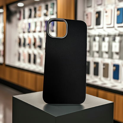 Cover iPhone 13-14 nera - Protezione elegante e resistente per il tuo smartphone - MOKO