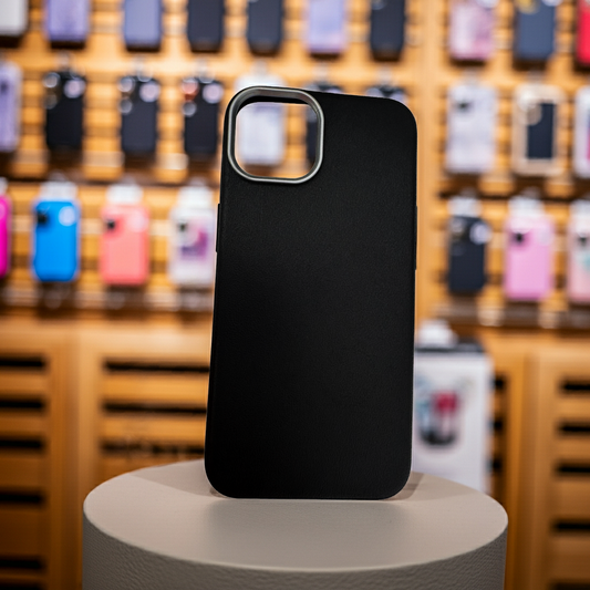 Cover iPhone 13-14 nera - Protezione elegante e resistente per il tuo smartphone - MOKO