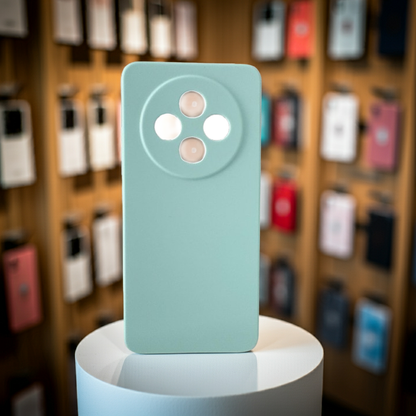 Cover colorata Oppo reno 12 fs verde acqua chiaro - MOKO