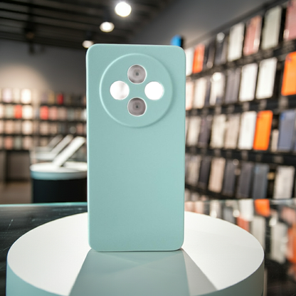 Cover colorata Oppo reno 12 fs verde acqua chiaro - MOKO