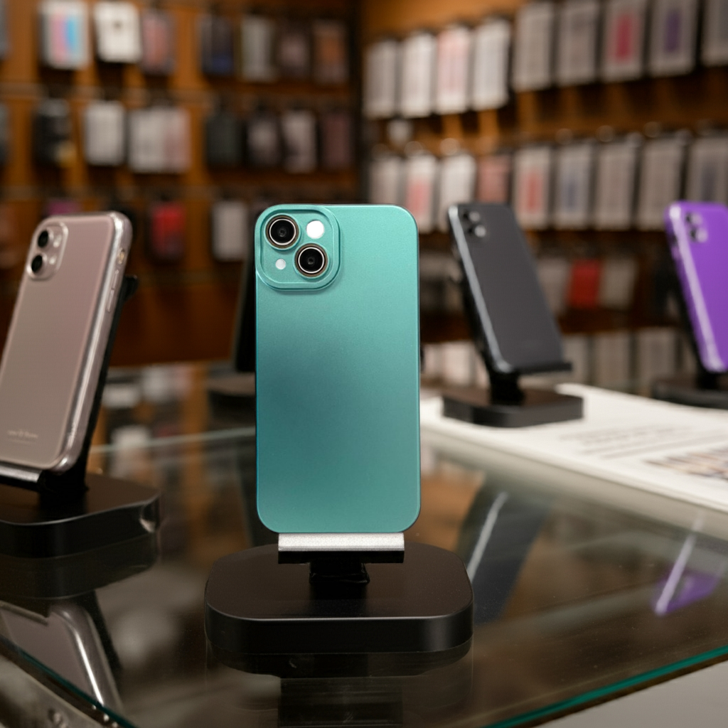 Cover colorata Iphone 14 Verde acqua - MOKO