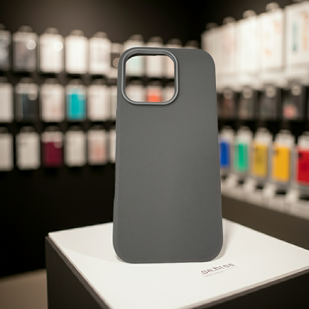Cover colorata Iphone 16 Pro Max- grigio scuro - MOKO