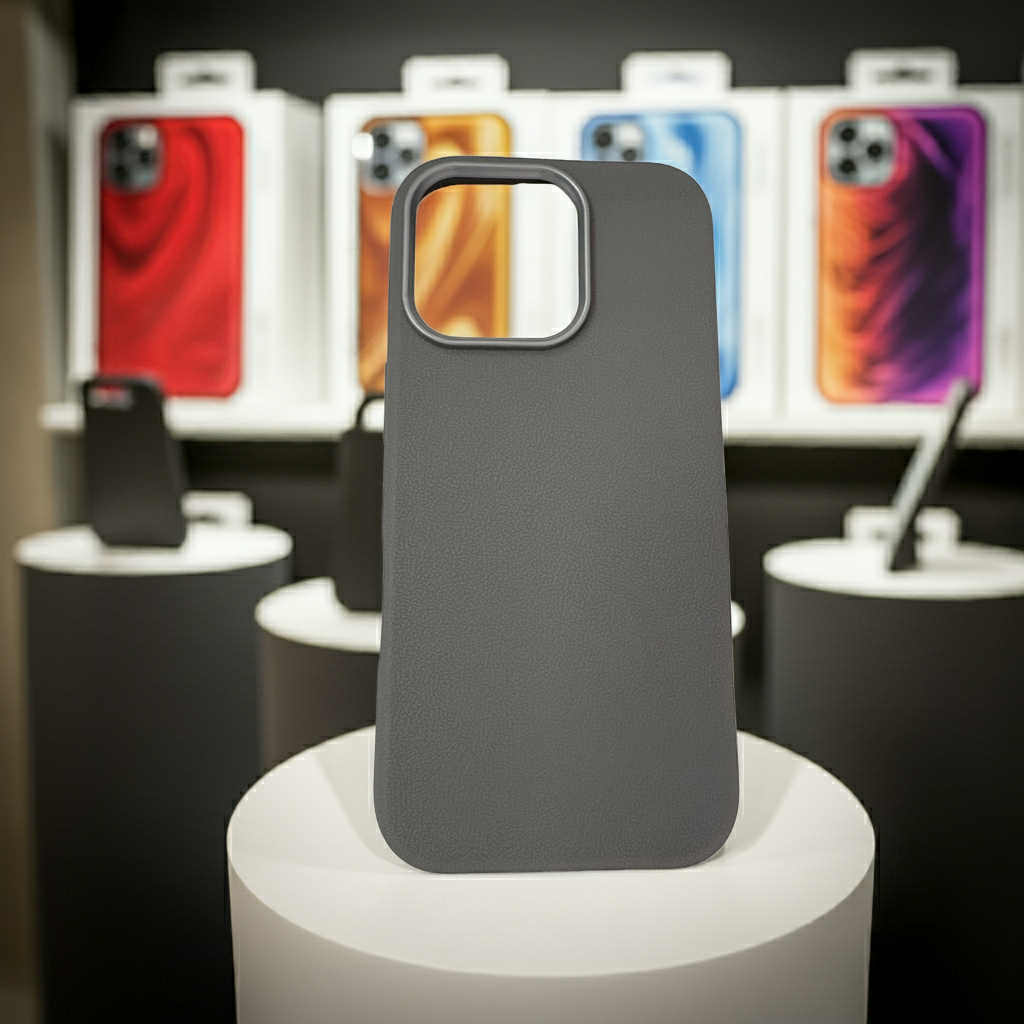 Cover colorata Iphone 16 Pro Max- grigio scuro - MOKO