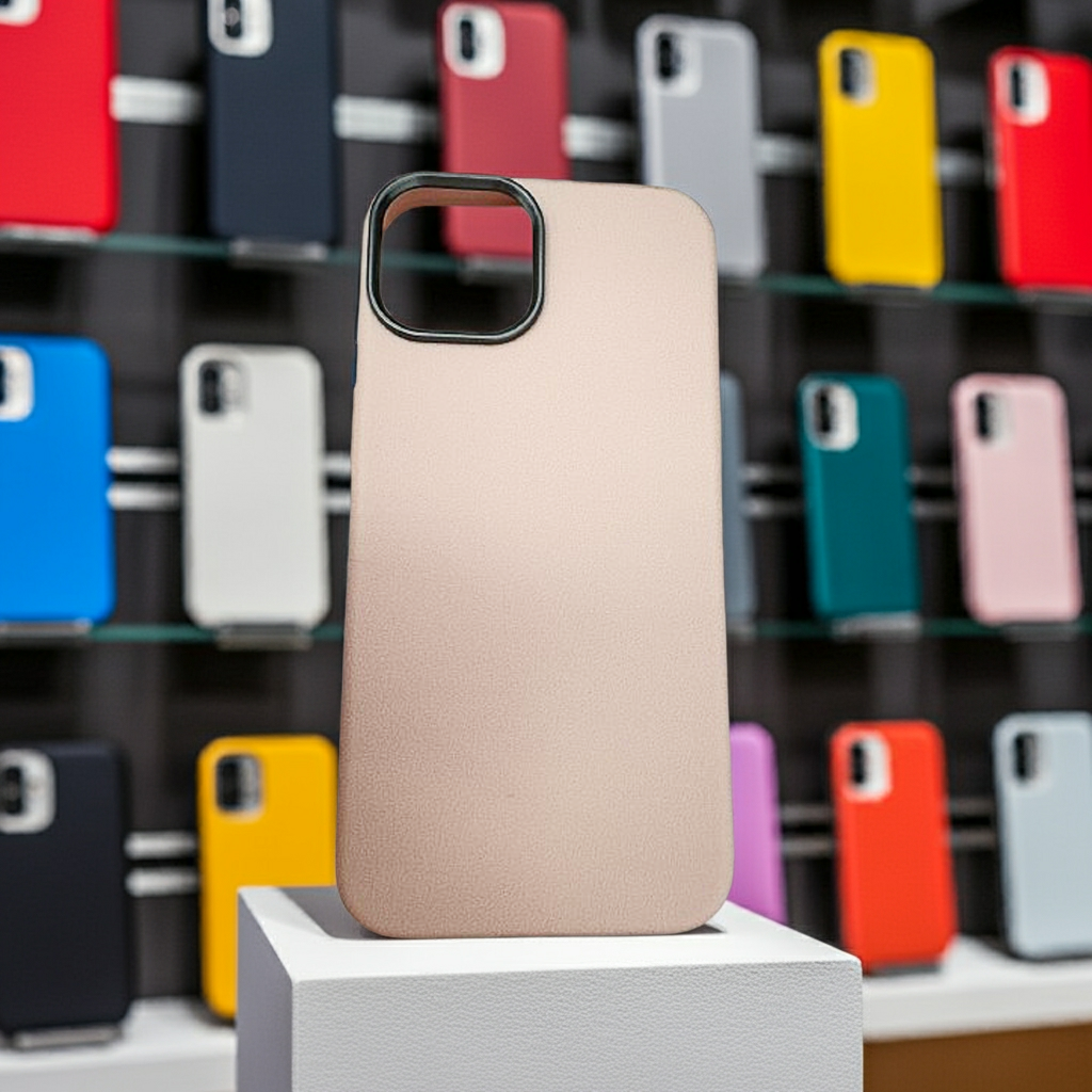 Cover iPhone 13 14 rosa elegante e protettiva - MOKO