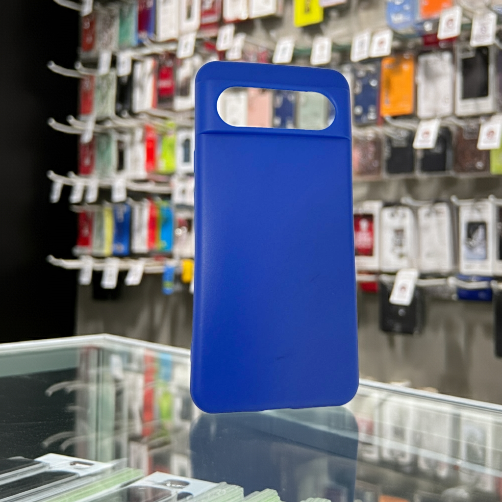 Cover Google Pixel 8 blu acceso - Protezione elegante e colorata - MOKO