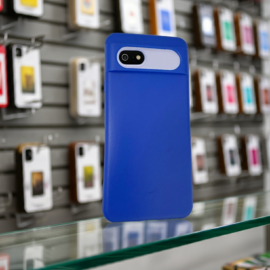 Cover Google Pixel 8 blu acceso - Protezione elegante e colorata - MOKO