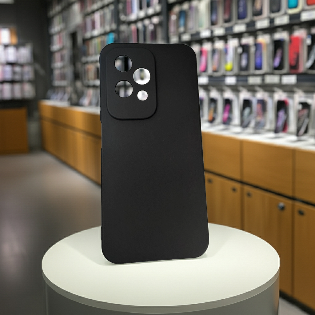 Cover Honor 200 Lite nera - Soluzione protettiva colorata per smartphone - MOKO