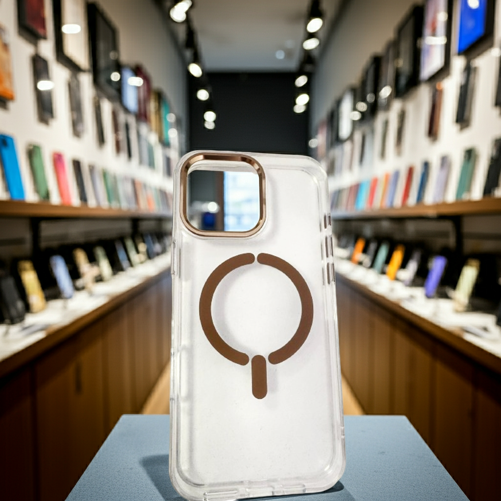 Cover trasparente iPhone 16 Pro Max MagSafe - Rame - MOKO