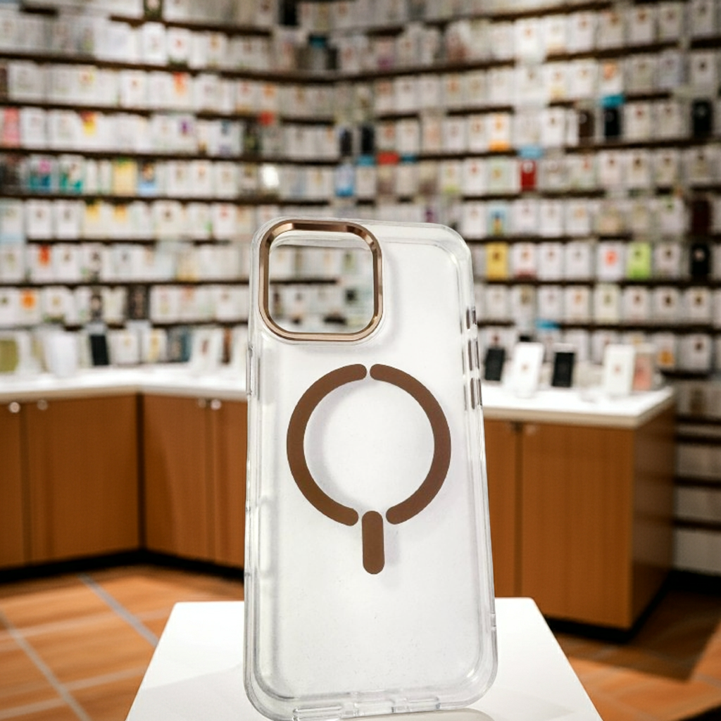 Cover trasparente iPhone 16 Pro Max MagSafe - Rame - MOKO