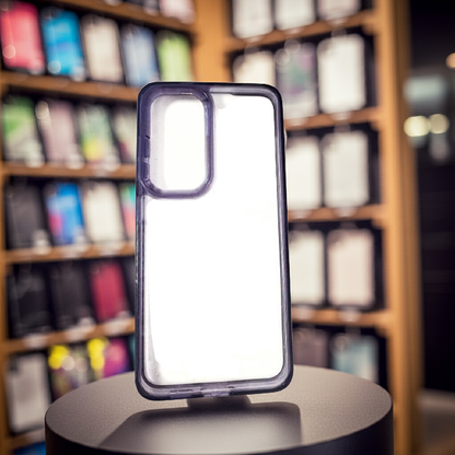 Cover trasparente Samsung Galaxy S24 viola - MOKO