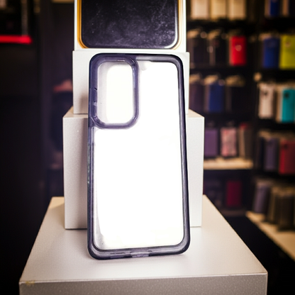 Cover trasparente Samsung Galaxy S24 viola - MOKO