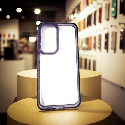 Cover trasparente Samsung Galaxy S24 viola - MOKO