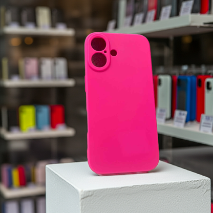 Cover colorata Iphone 16 Plus fucsia - MOKO