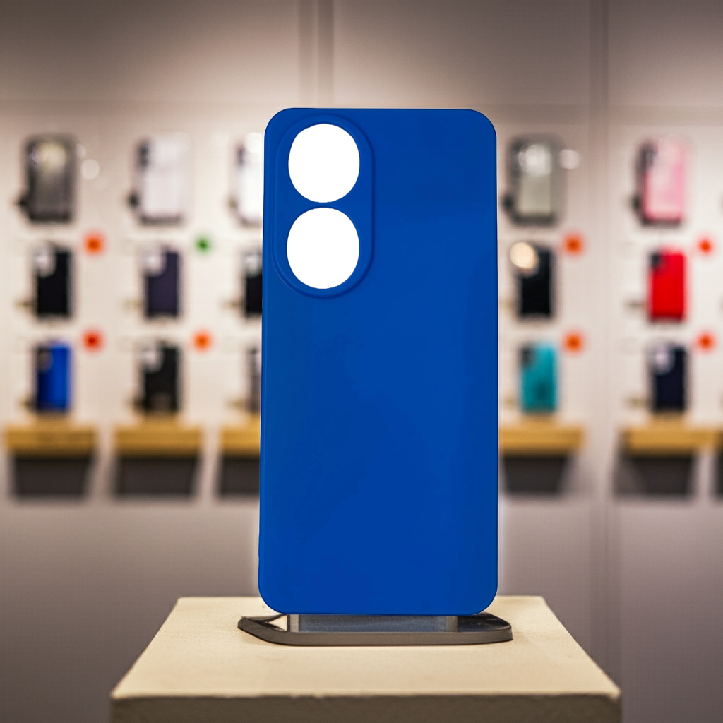 Cover Honor 90 blu acceso - Custodia colorata per protezione e stile - MOKO