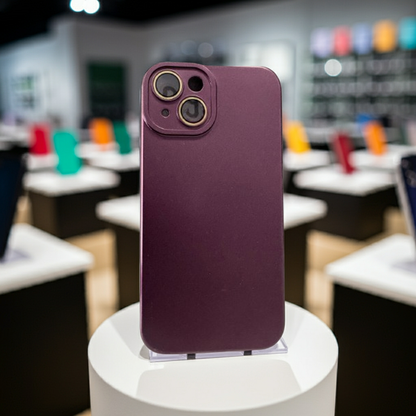 Cover iPhone 15 viola - Proteggi il tuo smartphone con stile - MOKO