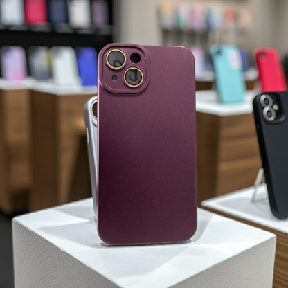 Cover iPhone 15 viola - Proteggi il tuo smartphone con stile - MOKO
