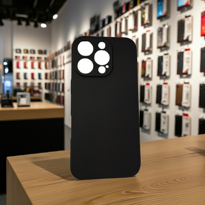 Cover colorata Iphone 16 Pro Max nero - MOKO