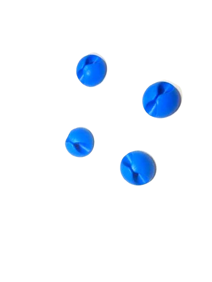 Clip Fermacavo blu - MOKO