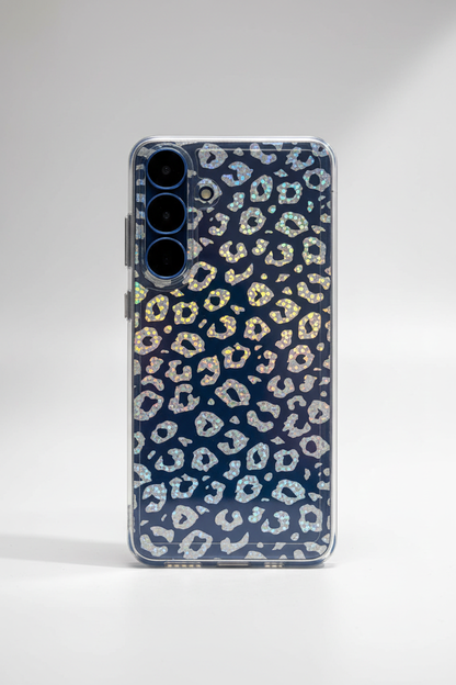 Smartphone in verticale con pellicola Backskin lenticolare olografica sul retro