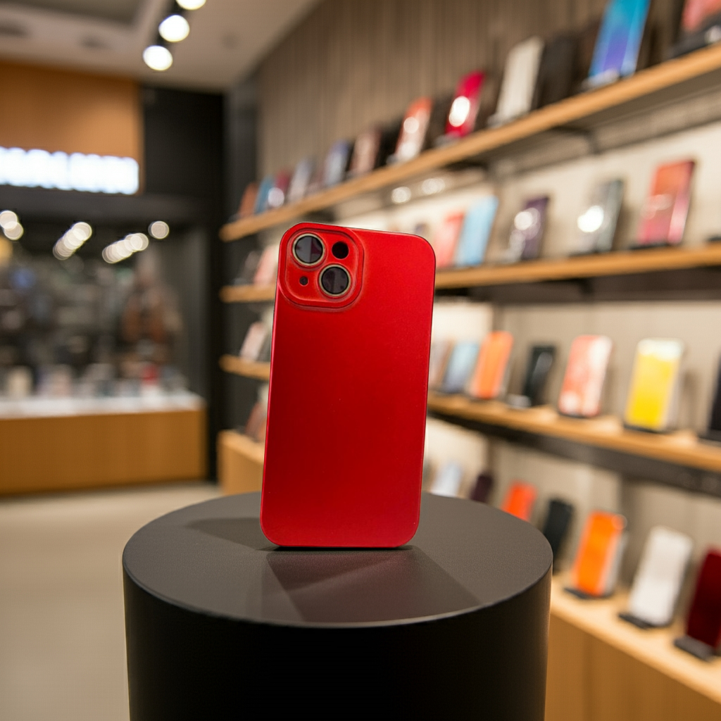 Cover colorata Iphone 14 Plus- rosso - MOKO