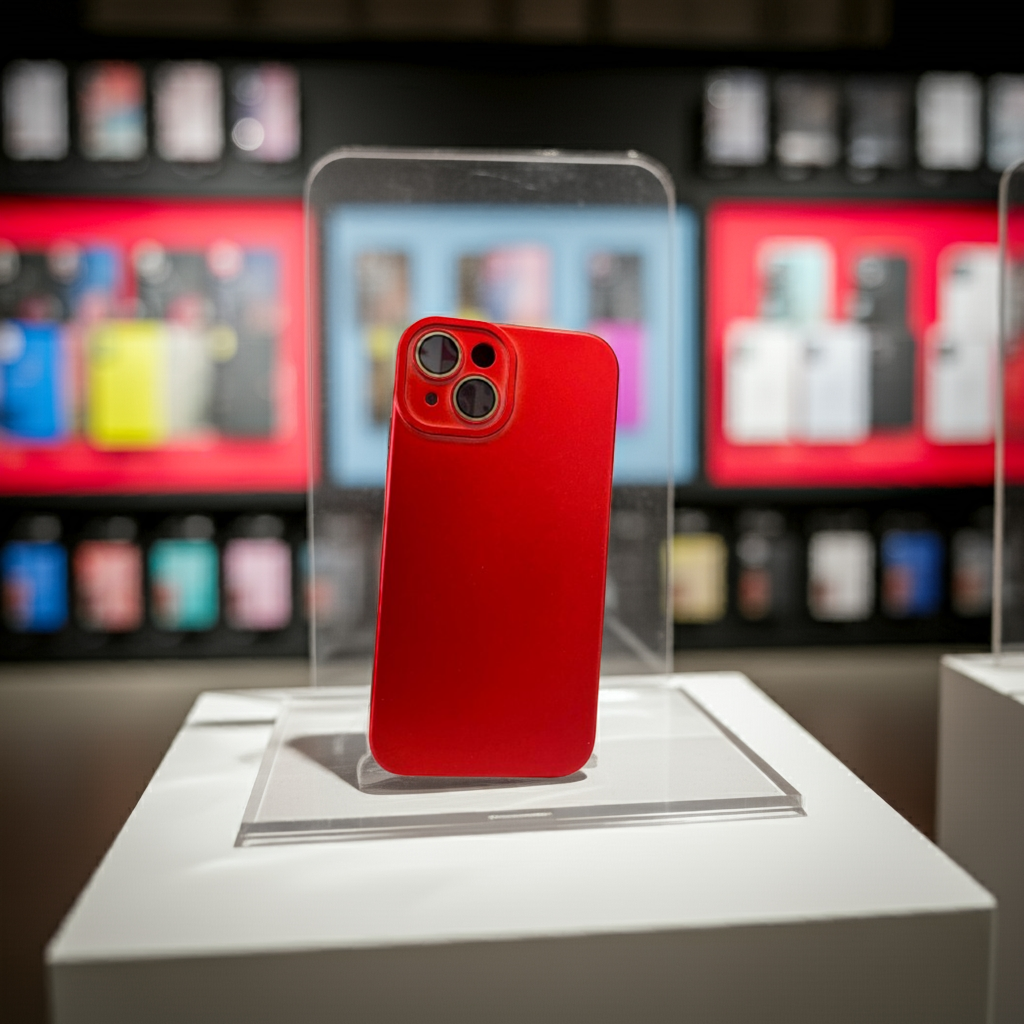 Cover colorata Iphone 14 Plus- rosso - MOKO