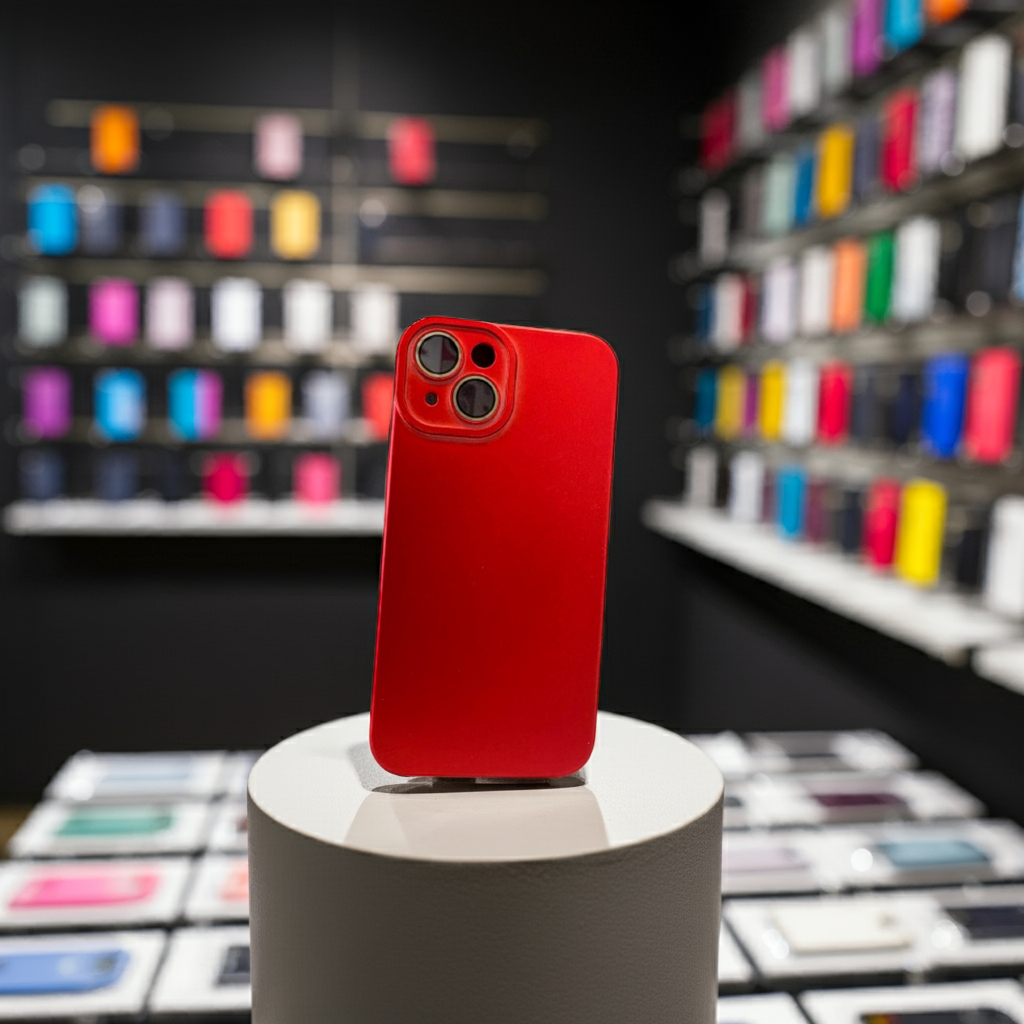 Cover colorata Iphone 14 Plus- rosso - MOKO