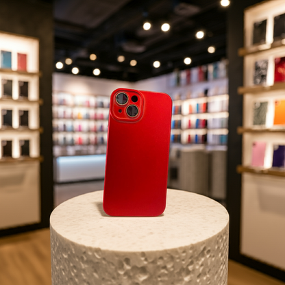 Cover colorata Iphone 14 Plus- rosso - MOKO