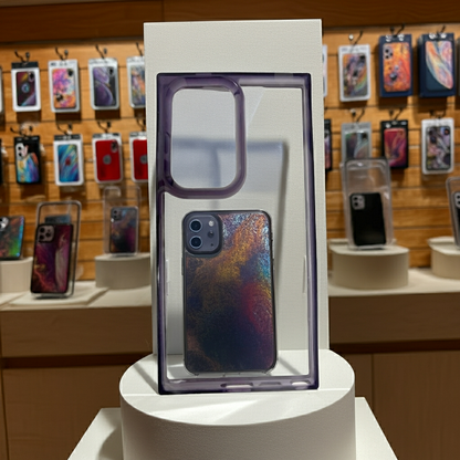 Cover trasparente Samsung Galaxy S24 ultra viola - MOKO