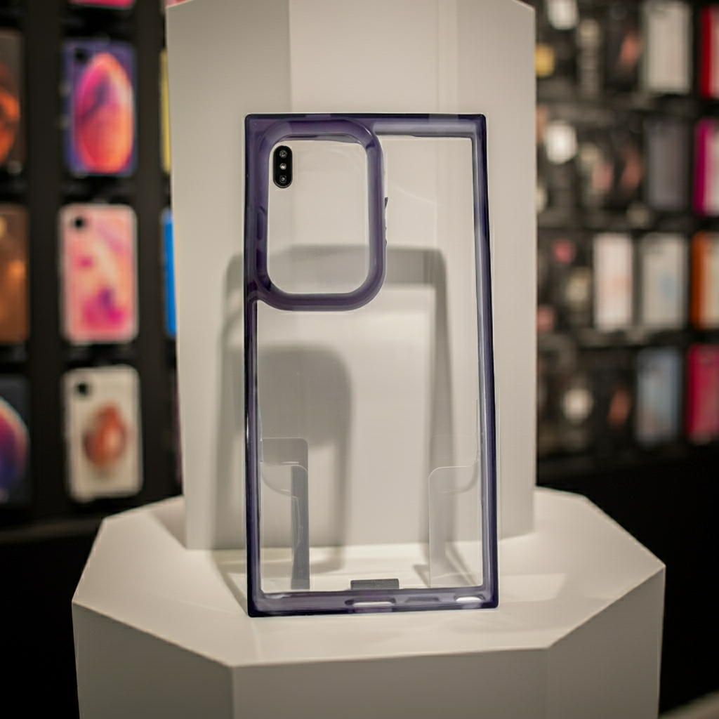 Cover trasparente Samsung Galaxy S24 ultra viola - MOKO