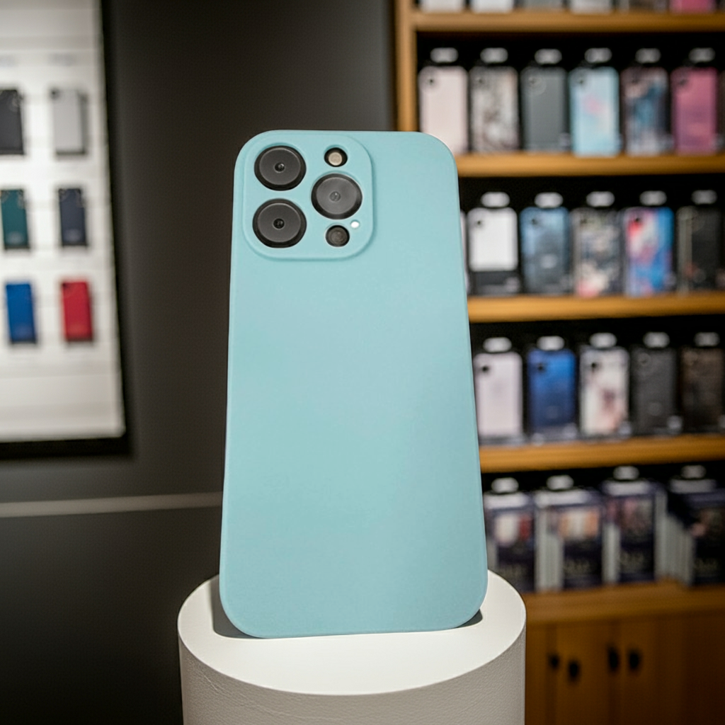 Cover colorata Iphone 16 Pro Max verde acqua chiaro - MOKO
