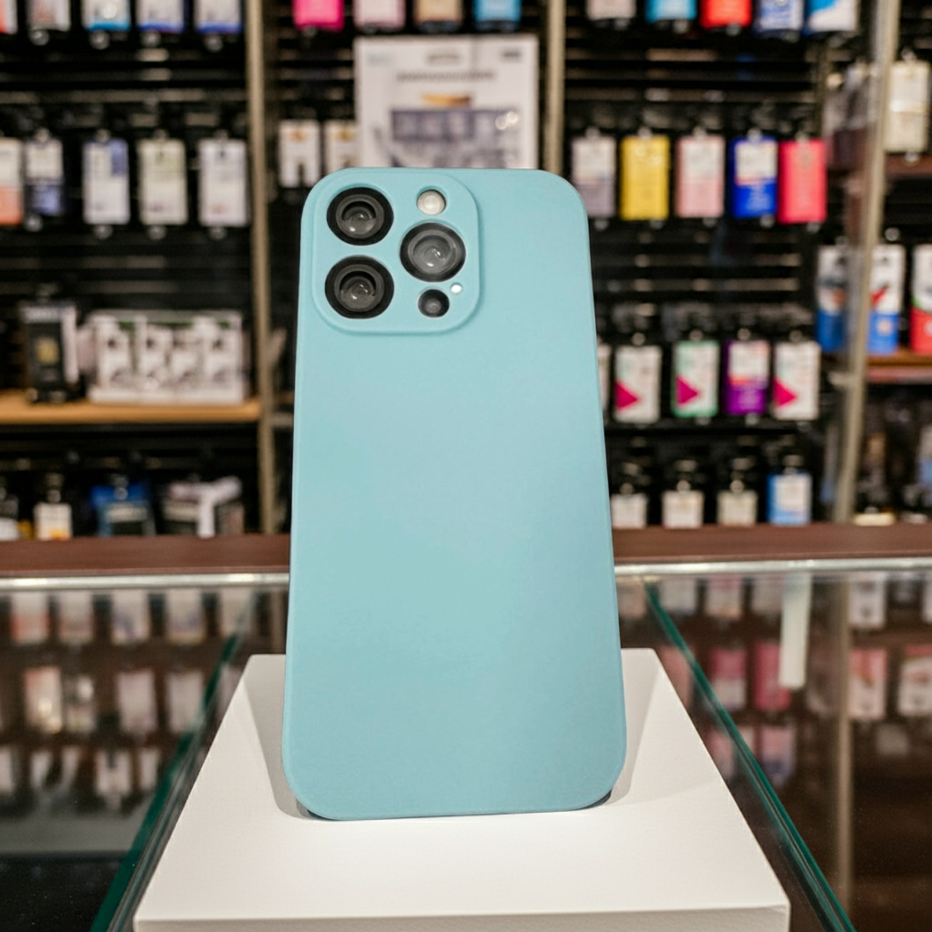 Cover colorata Iphone 16 Pro Max verde acqua chiaro - MOKO
