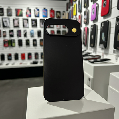 Cover Google Pixel 9 nera - Protezione colorata e stile moderno - MOKO