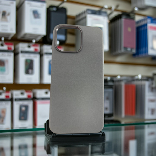 Cover colorata Iphone 15 Pro Max- grigio chiaro - MOKO
