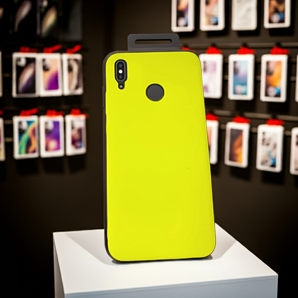 Cover giallo fluo Honor 8x - Design unico e protezione eccellente per il tuo smartphone - MOKO