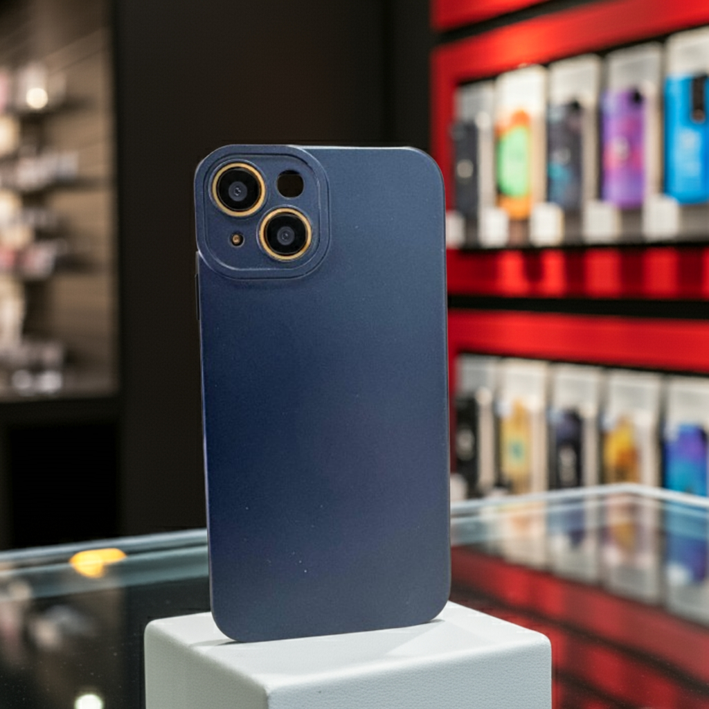 Cover colorata iPhone 14 Plus blu - Protezione e Stile Unico - MOKO