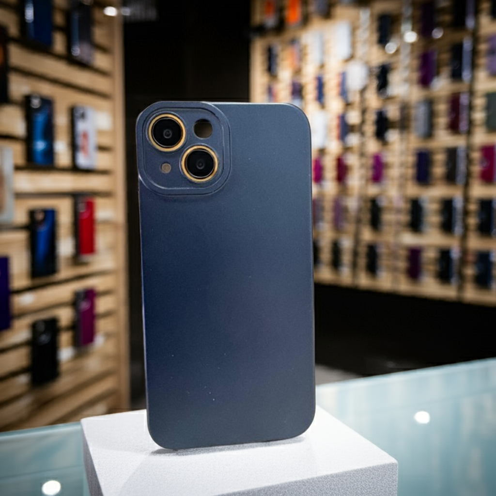 Cover colorata iPhone 14 Plus blu - Protezione e Stile Unico - MOKO