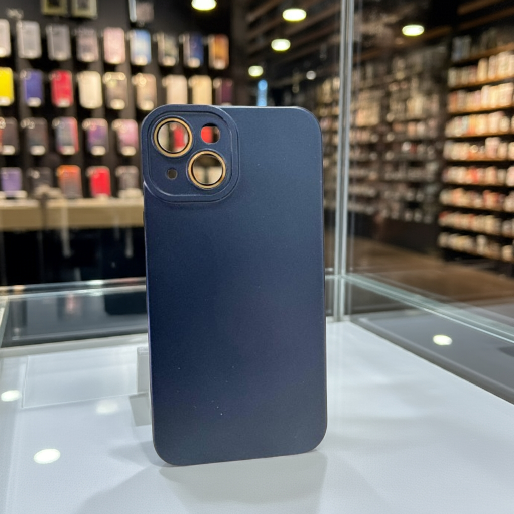 Cover colorata iPhone 14 Plus blu - Protezione e Stile Unico - MOKO